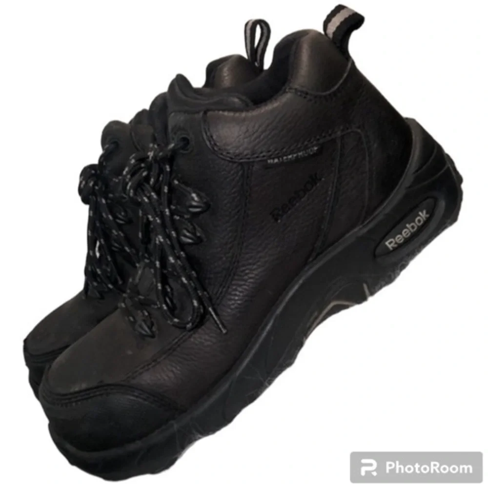 STEEL TOE | Reebok Steel Toe Waterproof Unisex Sneaker Boots, Men 4 / Women 6.